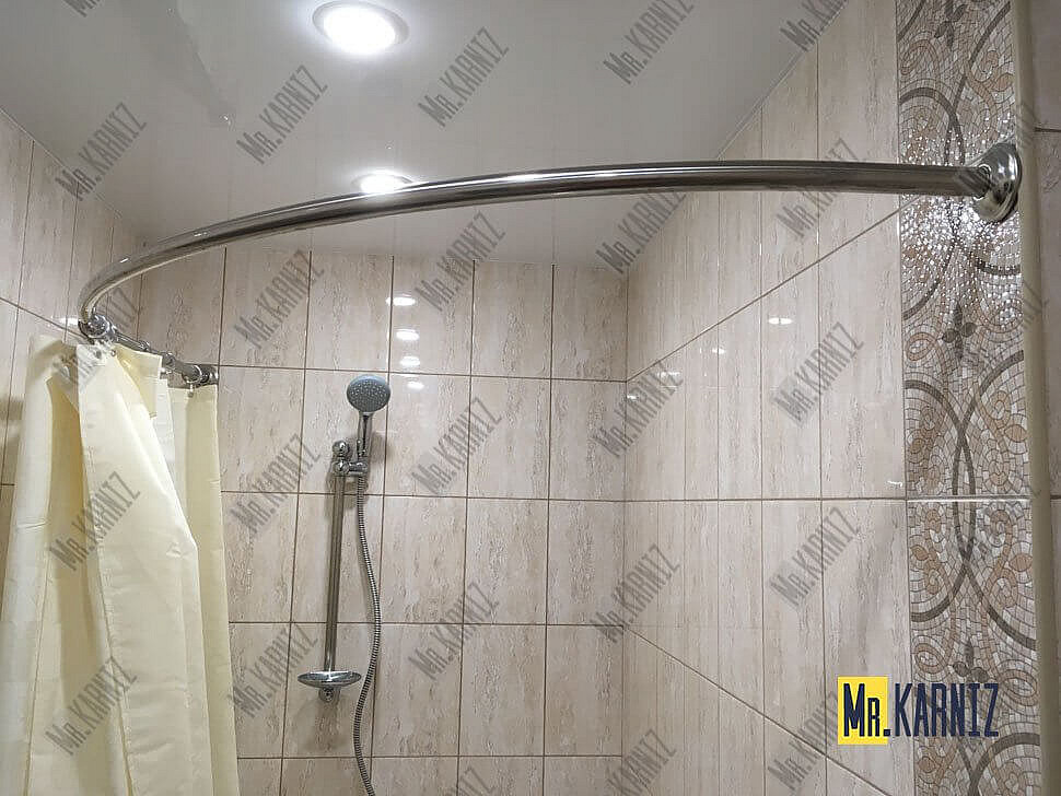 Карниз для ванны EvaGold OLB-807 угловой 170х120 Усиленный 20 мм MrKARNIZ фото 3