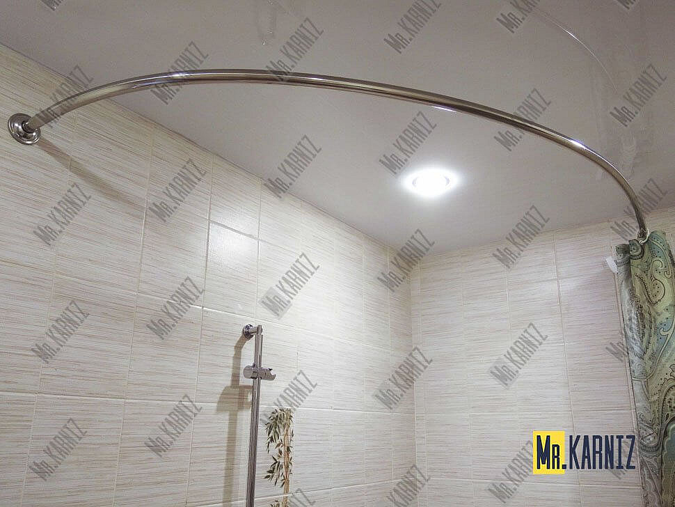 Карниз для ванны Aquanet Graciosa 150х90 Усиленный 25 мм MrKARNIZ фото 11