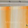 Штора для ванной ILLUSION оранжевая фото 3