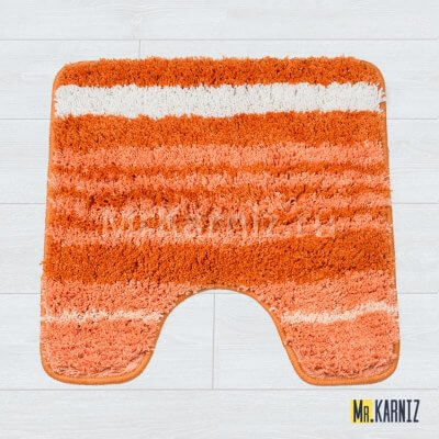 Коврик для туалета Найс 25 терракотовый