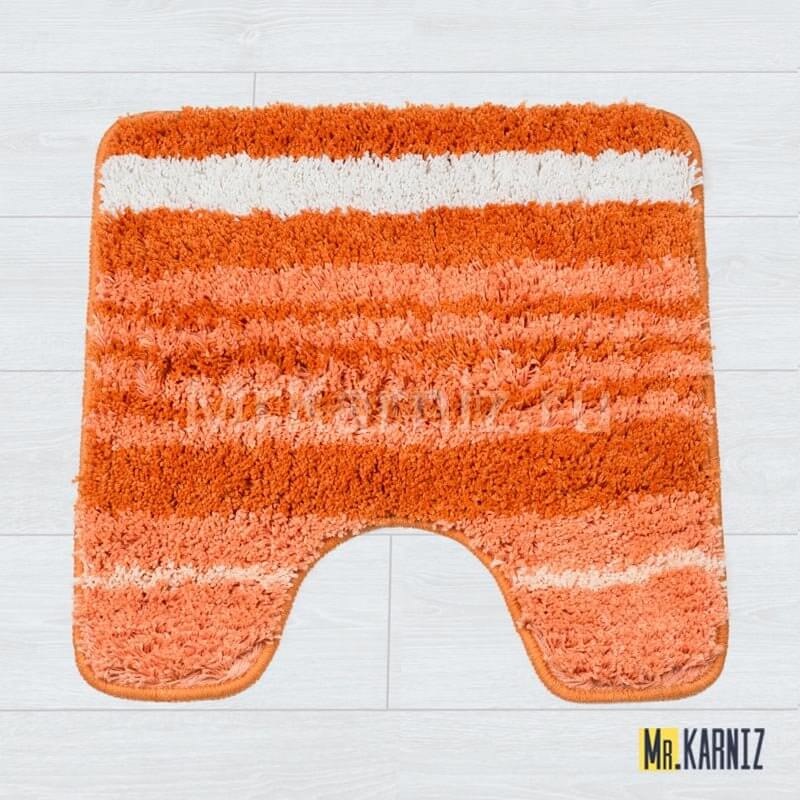 Коврик для туалета Найс 25 терракотовый Коврик для туалета Найс 25 терракотовый
